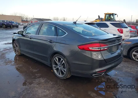 2017 Ford Fusion Titanium из США, поврежденный, VIN 3FA6P0K92HR283438